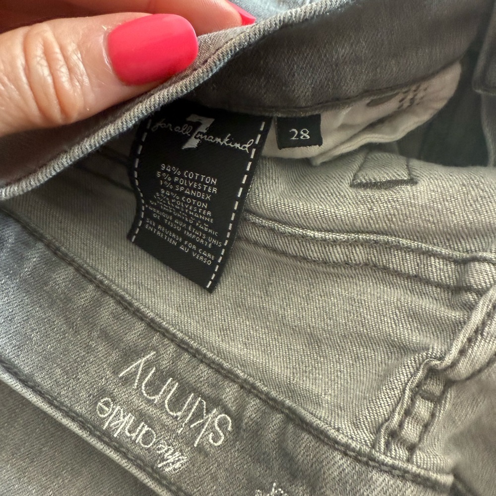 7 For All Mankind Ankle Skinny Jean - Picture 7 of 7